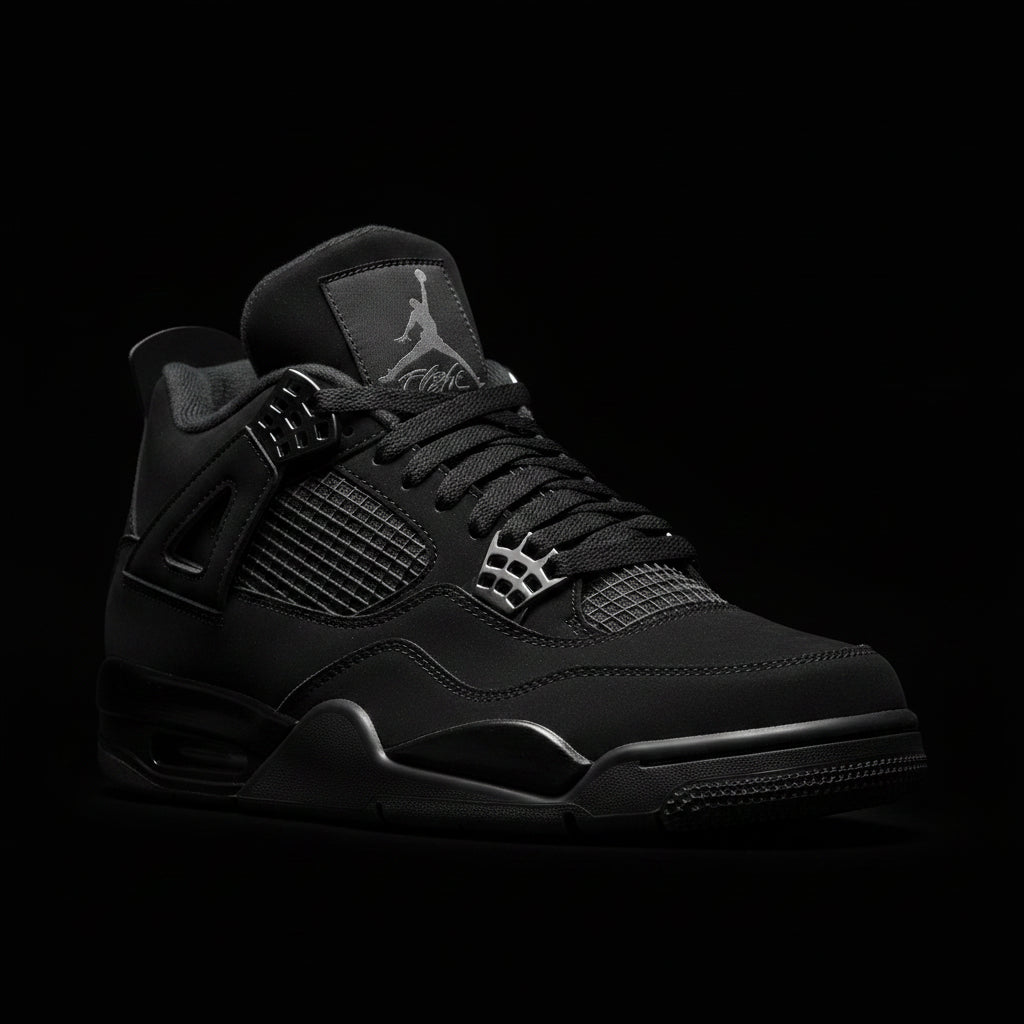 Air Jordan 4 Retro (Black)