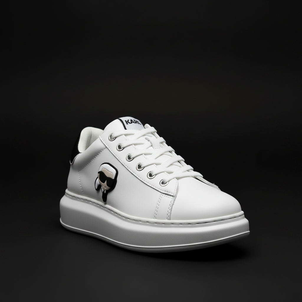 KARL LAGERFELD K/lkonik leather trainers karllagerfeld
