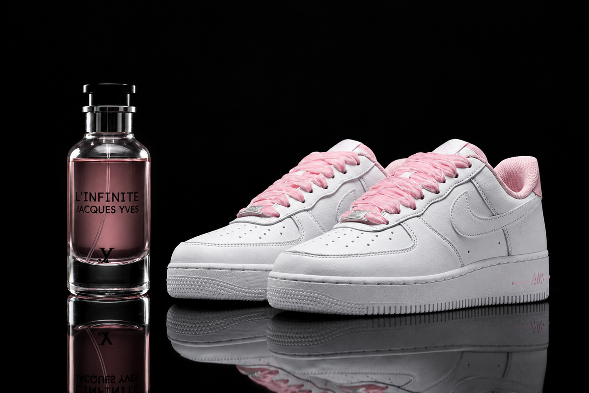 Nike AF1 + L’infinite Jacques Yves Perfume