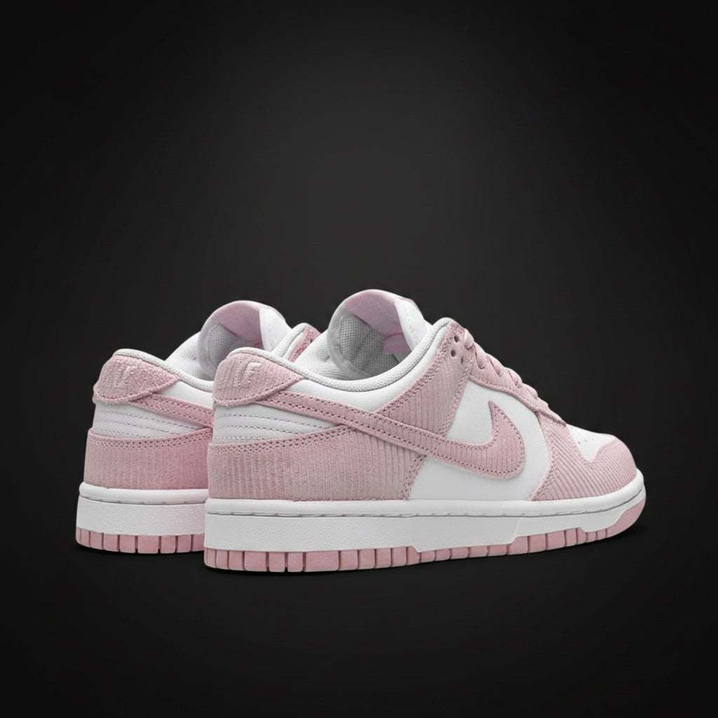 Nike Dunk Low Pink Corduroy (Women's) Designer Estate