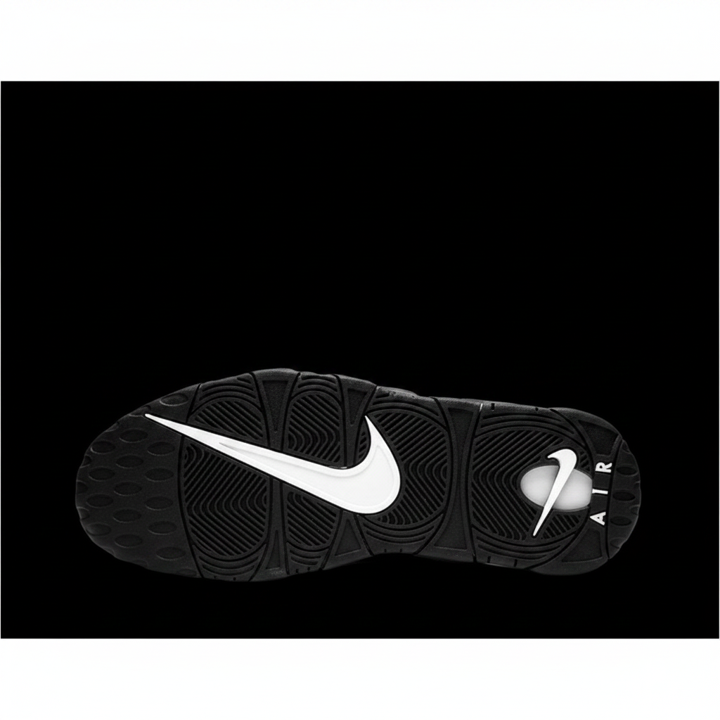 Nike Air More Uptempo, black and white. Desiger Estate